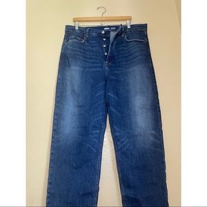 Old Navy High Waisted Straight Jeans